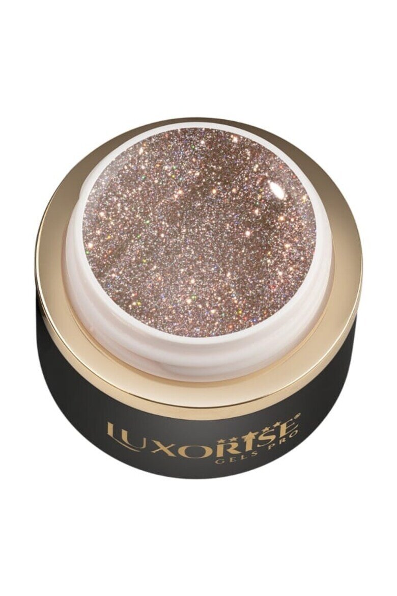 Luxorise RevoFlex Disco UV гел за екстеншъни на нокти 15 мл Glam Gold