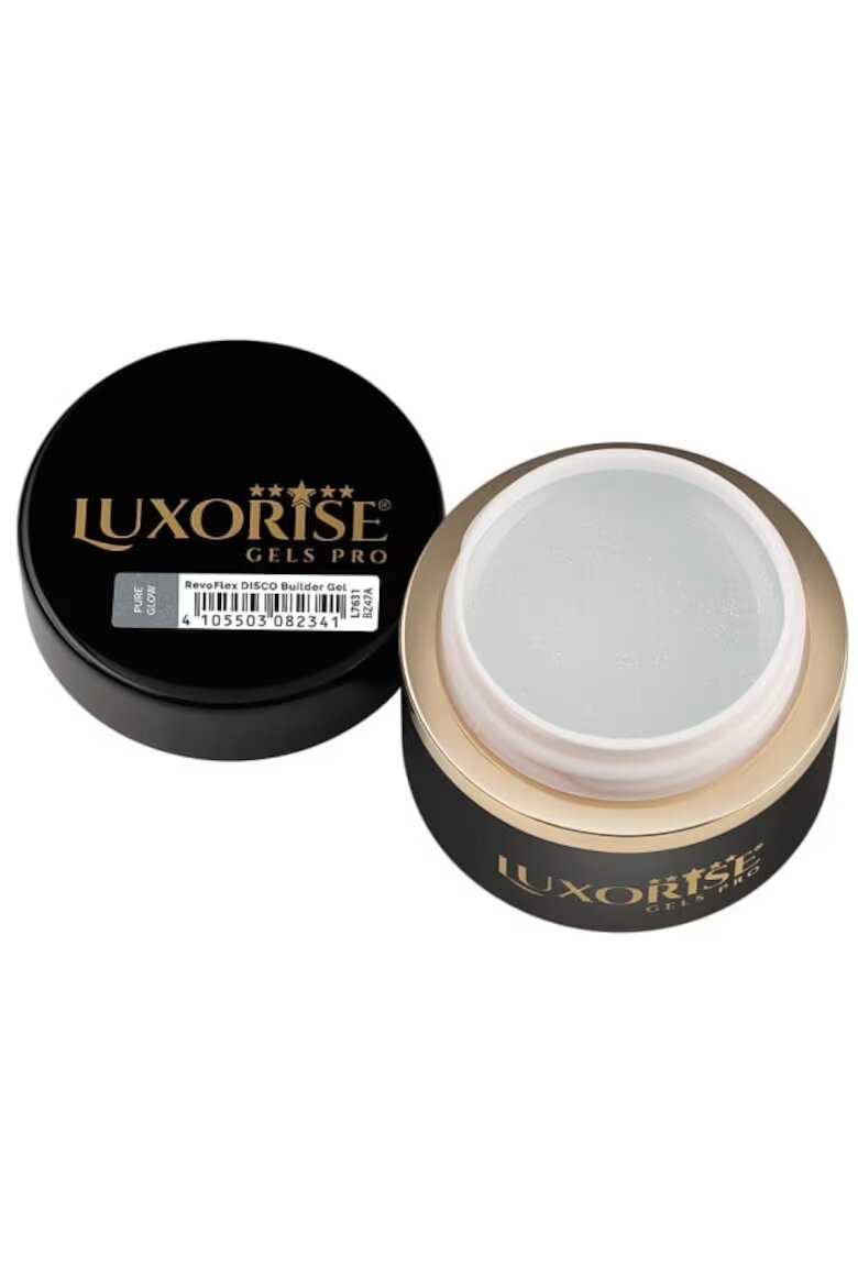 Luxorise RevoFlex Disco UV гел за екстеншъни на нокти 15 мл Pure Glow