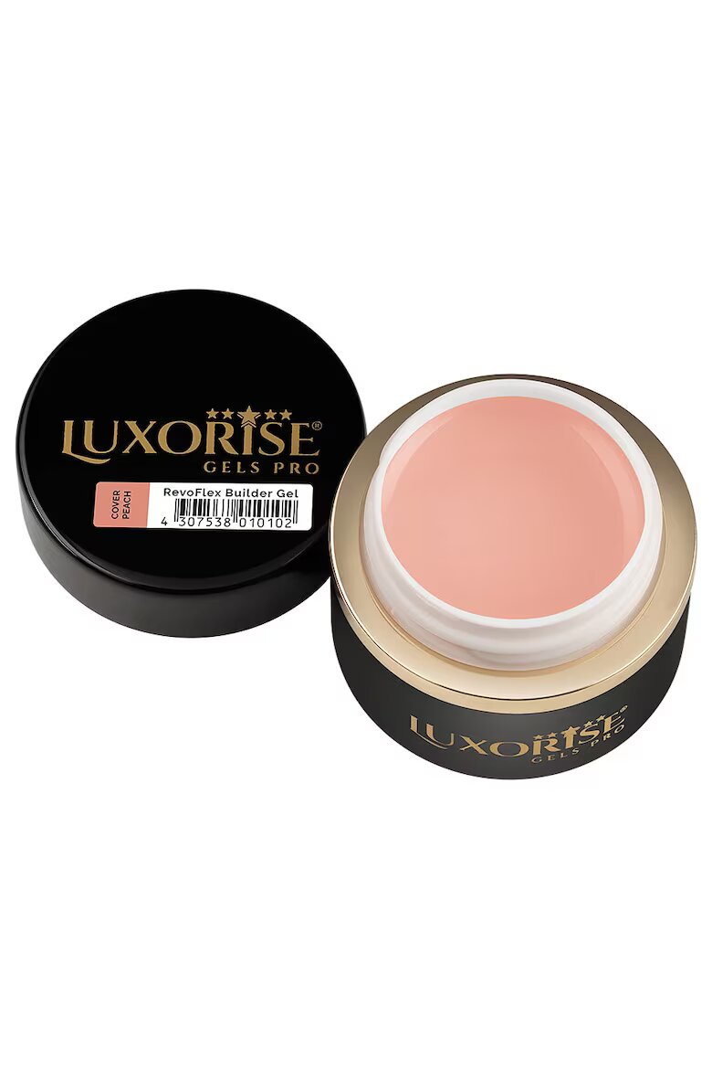 Luxorise RevoFlex UV гел за изграждане на нокти 50 мл покритие праскова