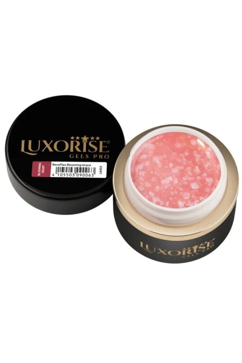 Luxorise UV гел за изграждане на нокти RevoFlex Blooming Grace 15ml Blooming Heart