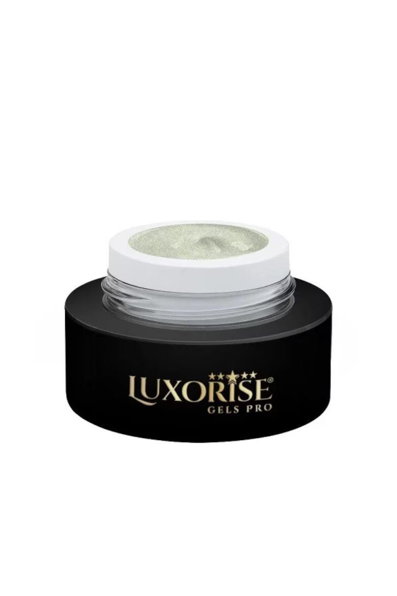Luxorise UV гел за нокти Babyboomer Cushion Ombre Chrome - Opal Flash 2ml