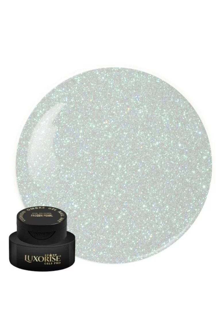 Luxorise UV гел за нокти Babyboomer Cushion Ombre Pearl - Frozen Pearl 2мл