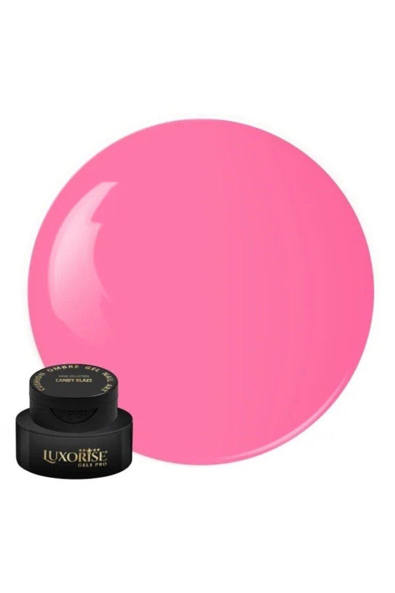 Luxorise UV гел за нокти Babyboomer Cushion Ombre Prime - Candy Blaze 2 мл