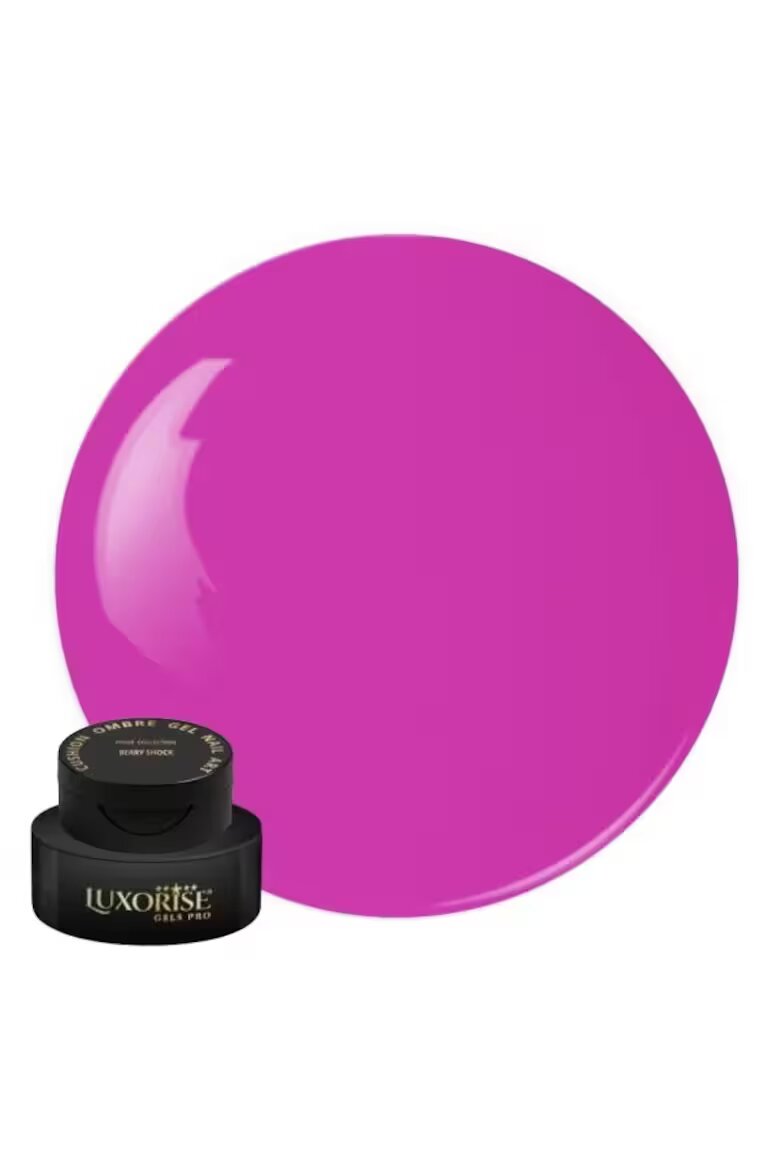 Luxorise UV гел за нокти Babyboomer Ombre Prime 2ml цвят Berry Shock