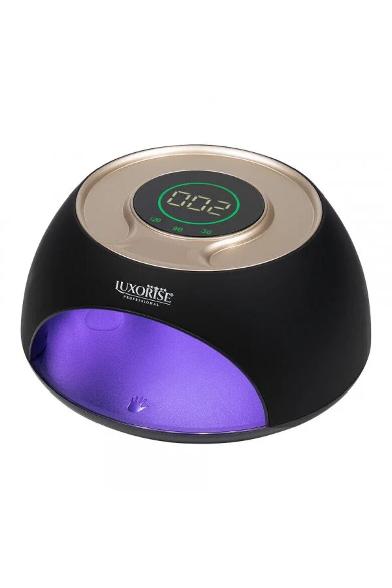 Luxorise UV LED лампа за нокти 120W RevoStage PRO - черна