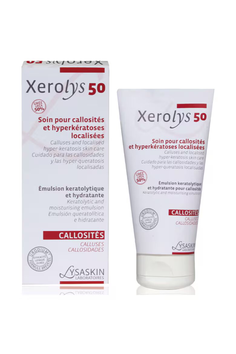 LYSASKIN Емулсия Xerolys 50 За мазоли и удебелена кожа 40 мл