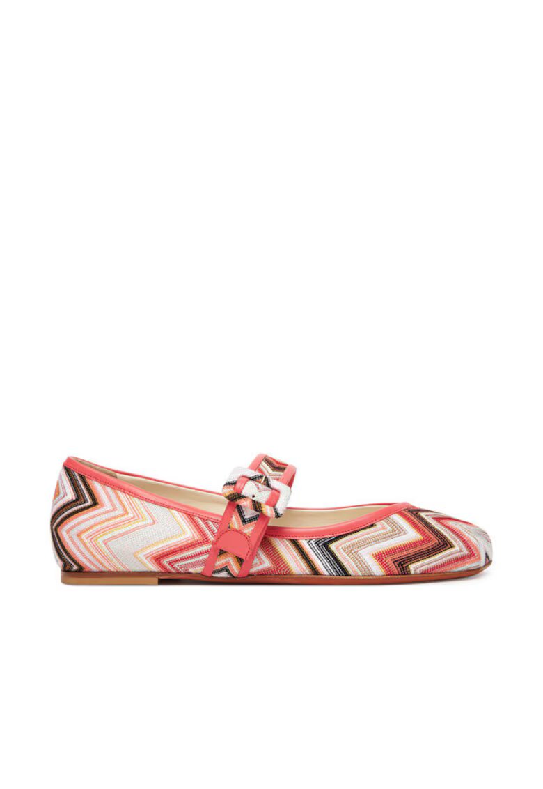 M Missoni Дамски балеринки - текстил - многоцветни