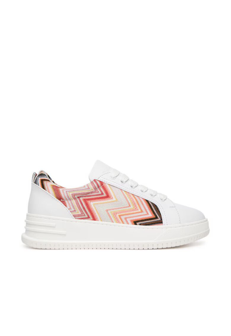 M Missoni Дамски кецове - Wave Pink MWF060_002 - естествена кожа