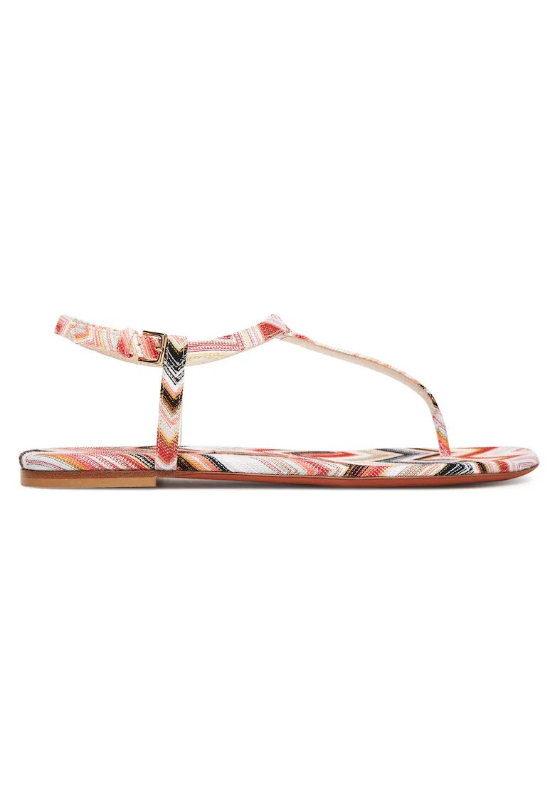 M Missoni Дамски сандали - Wave Pink - Текстил
