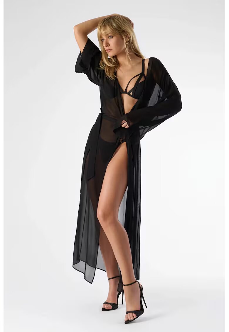 Maison Close Long Robe With Separated Cord
