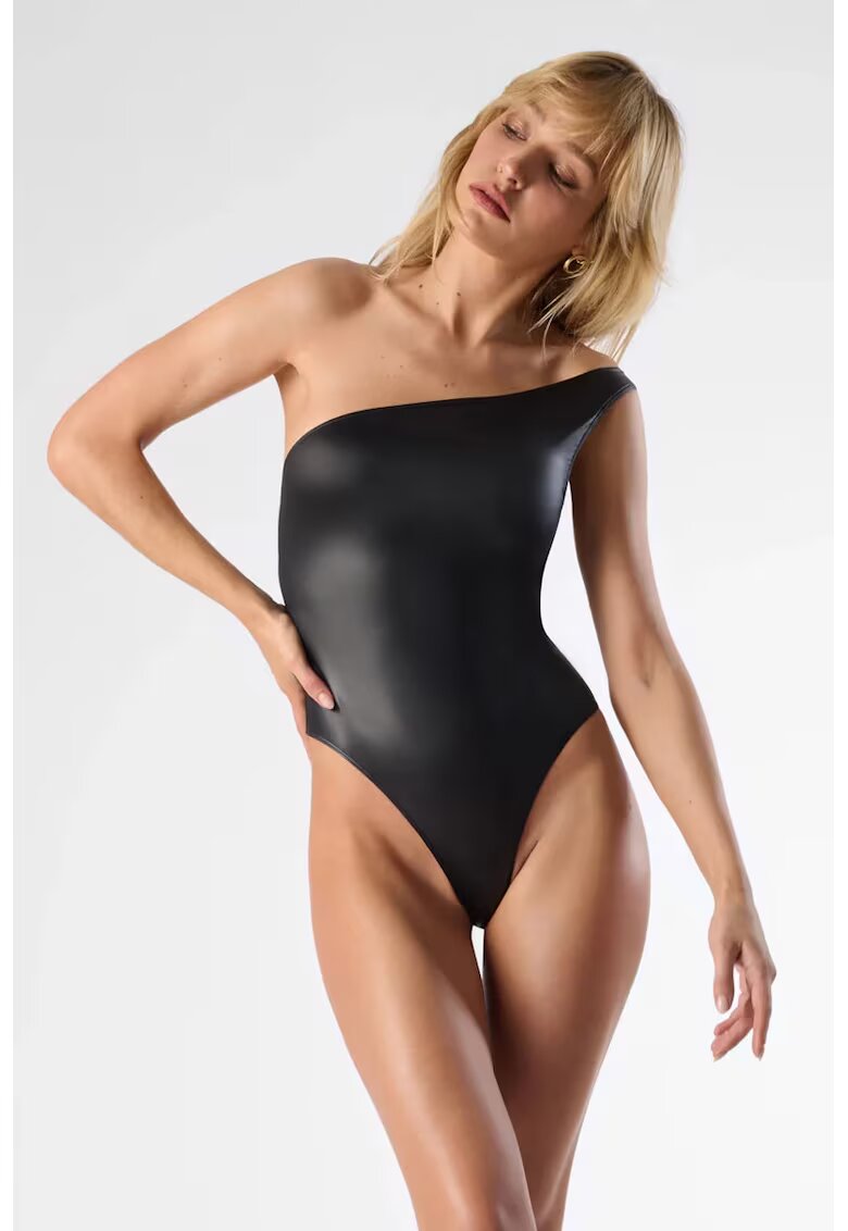 Maison Close Thong One Piece Swimsuit - Черен