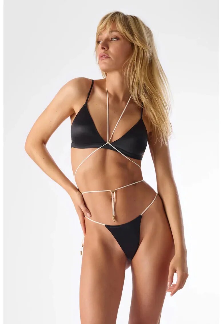 Maison Close Triangular Bathing Bra With Thin Straps