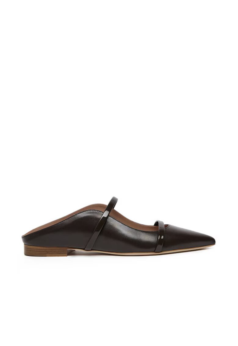 MALONE SOULIERS Дамски чехли 305170262 - Естествена кожа - Кафяви