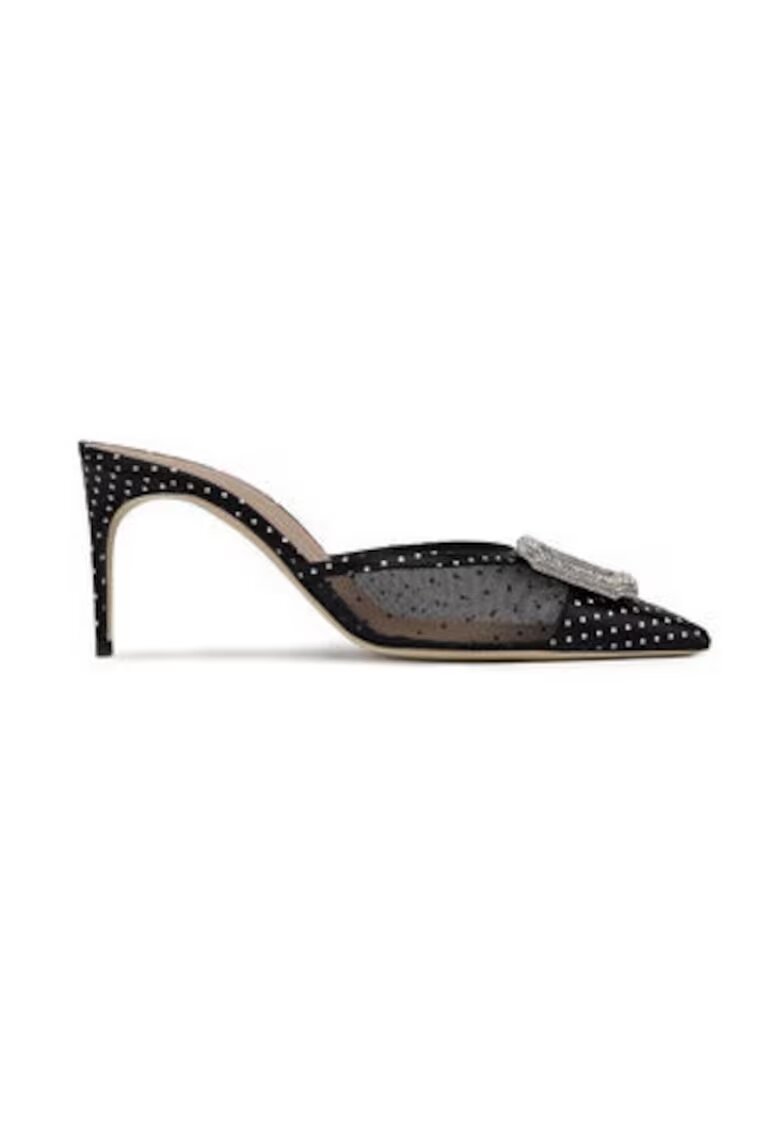 MALONE SOULIERS Дамски чехли 305170279 - Текстил - Черни