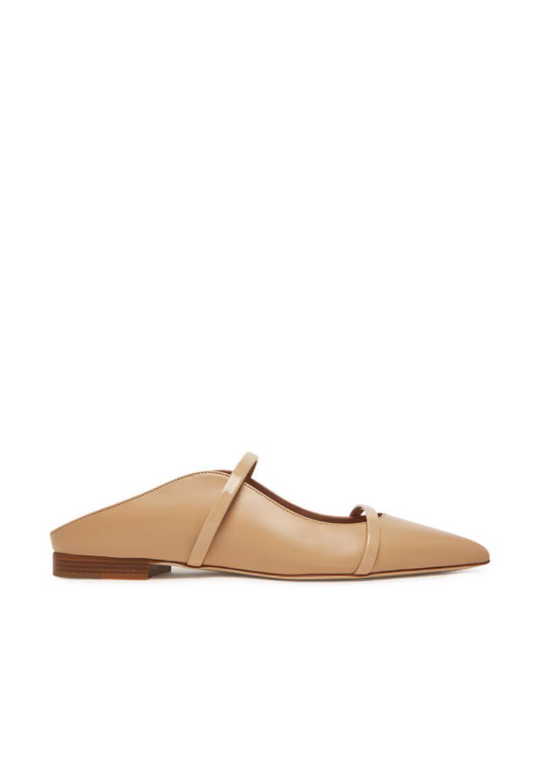MALONE SOULIERS Дамски джапанки - MAUREEN FLAT 327 - Естествена кожа