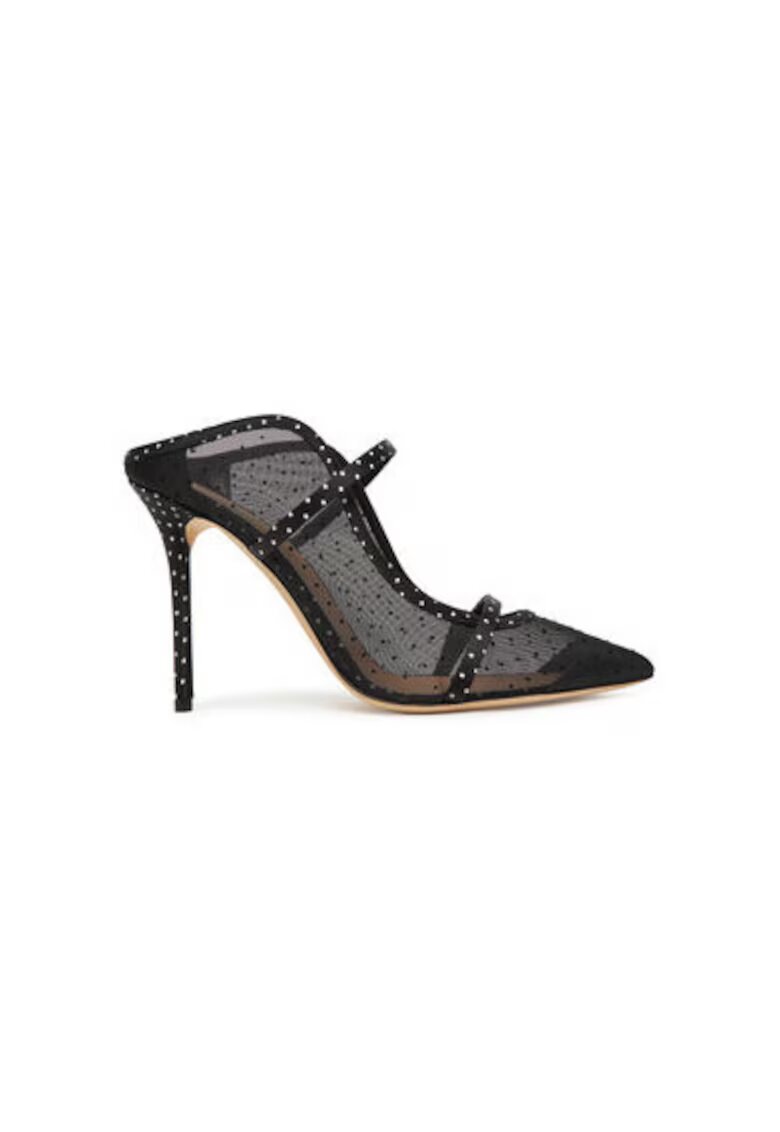 MALONE SOULIERS Дамски обувки MAUREEN 100-351 - Синтетика - Черни