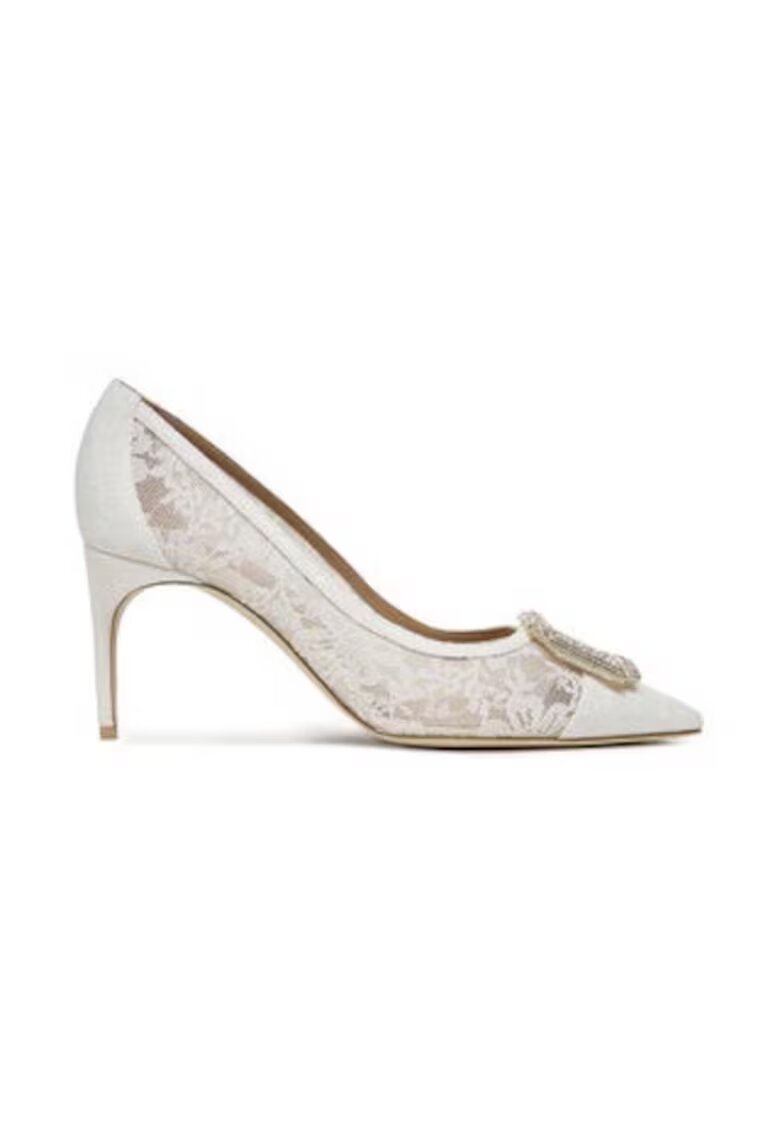 MALONE SOULIERS Дамски обувки Monroe 70-10 - естествена кожа - бели