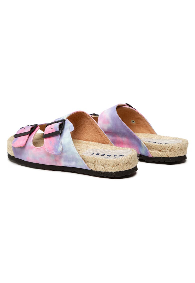 Manebi дамски еспадрили - NORDIC SANDALS T 2.2 R0 - Textile - Лилав/Розово