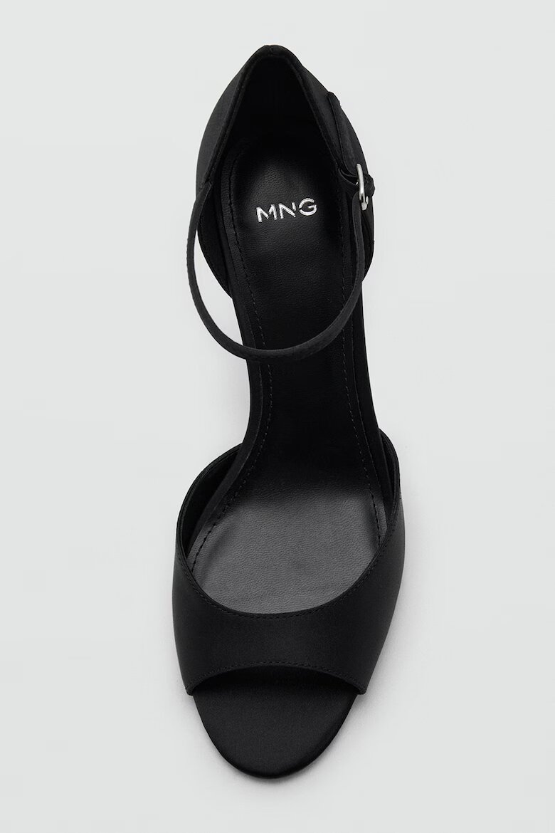 Mango Сандали с ток стилето Черен