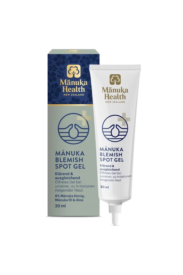 Manuka Health Гел за пъпки акне зачервявания и петна С мед от Манука 20 мл
