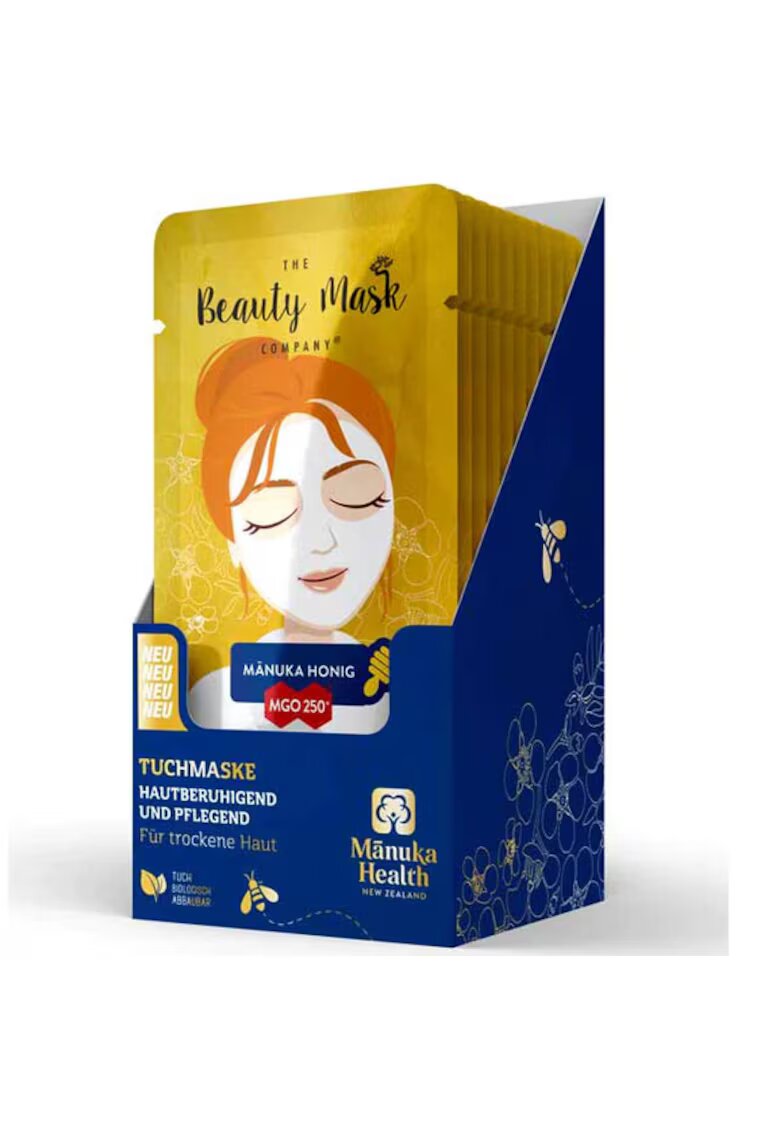 Manuka Health Маска за лице С мед от Манука - 15 броя