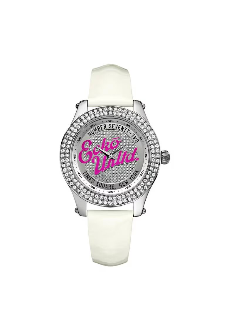 Marc Ecko Дамски часовник - The Rollie E10038 - Бял