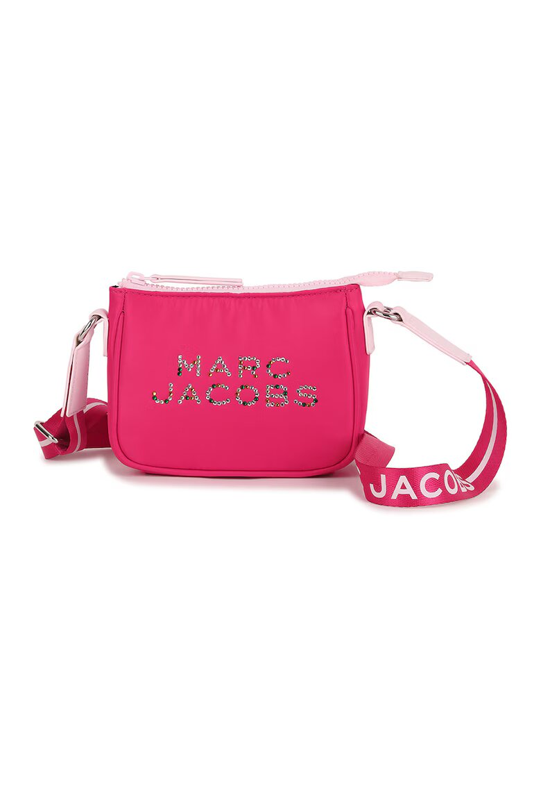 Marc Jacobs Чанта през рамо с лого от декоративни камъни