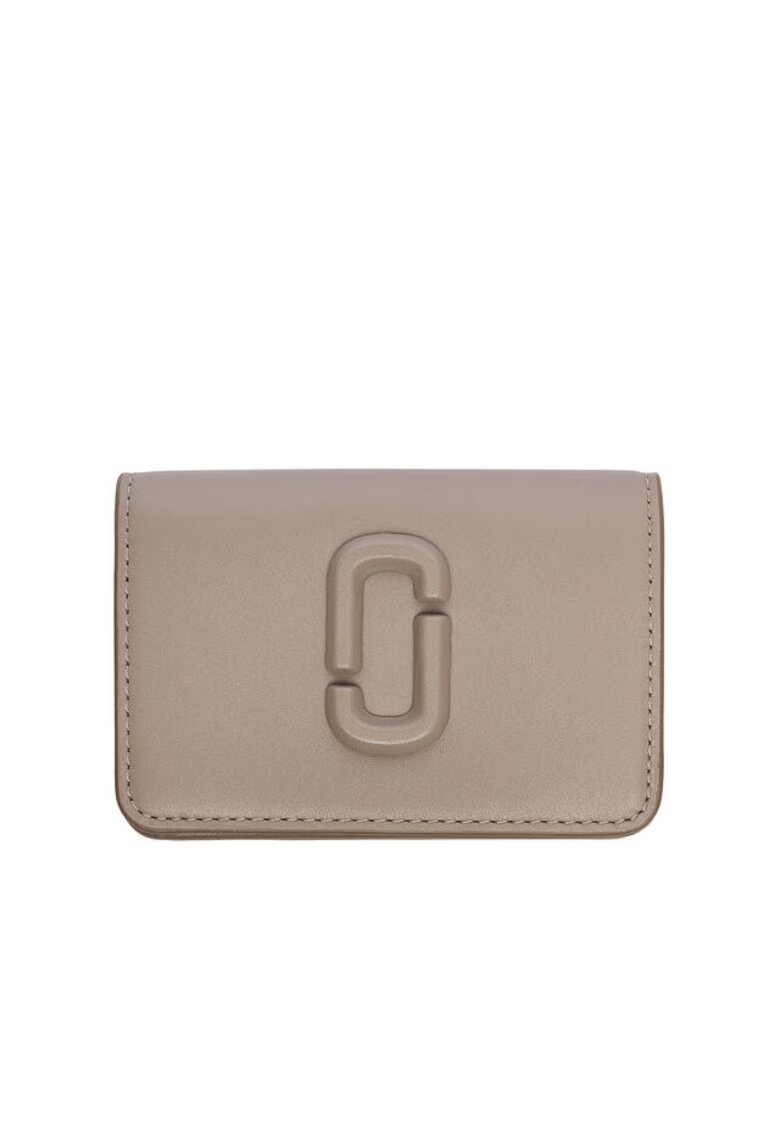 Marc Jacobs Дамски портфейл - калъф за карти - цимент - 2R4SMP005S02