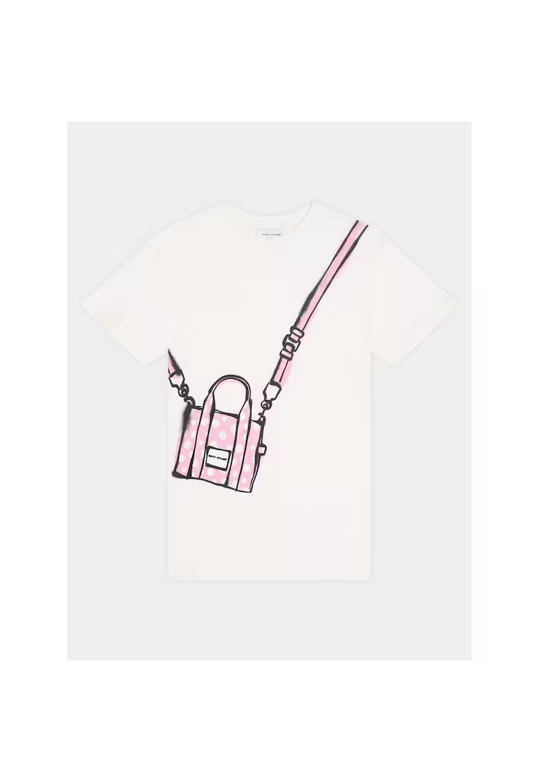 Marc Jacobs Ежедневна рокля за момичета екрю - розова
