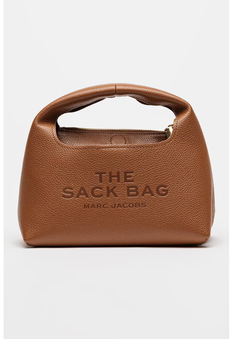 Marc Jacobs Кожена чанта The Mini Sack с релефно лого