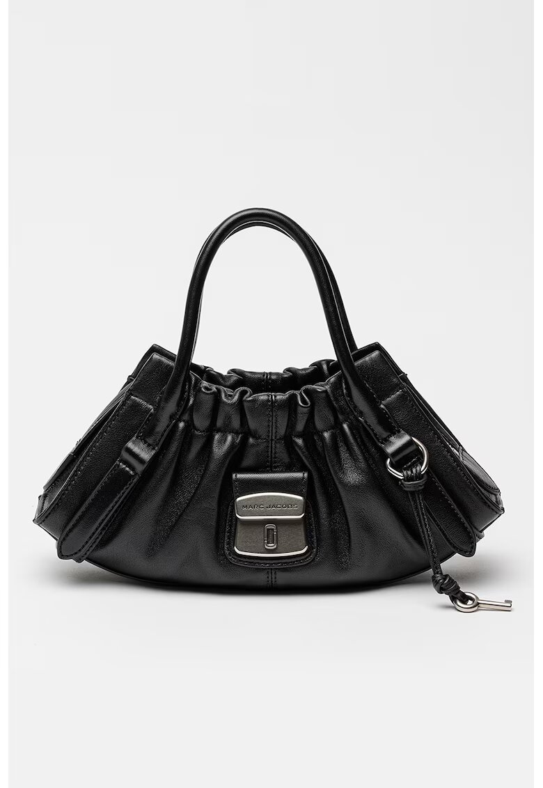 Marc Jacobs Кожена чанта за рамо Cristina - Черен