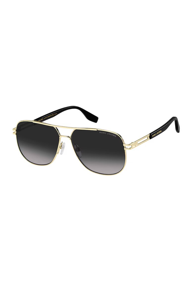 Marc Jacobs Слънчеви очила Aviator с градиента - Златист/Антрацитно сиво