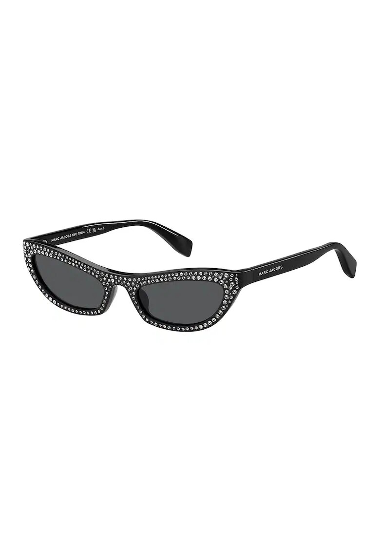 Marc Jacobs Слънчеви очила Cat-Eye - Черен/Сребрист