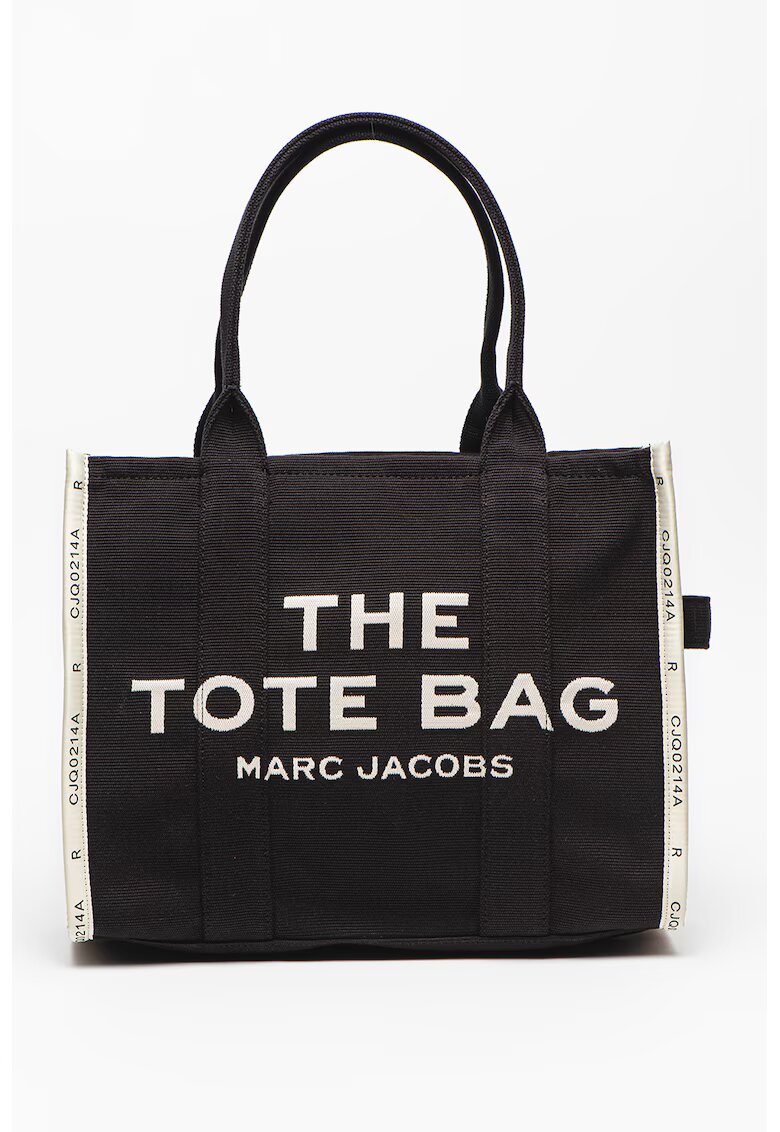 Marc Jacobs Текстилна шопинг чанта с контрастна шарка