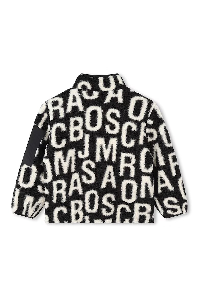 Marc Jacobs Жилетка с лого и цип Слонова кост/Черен