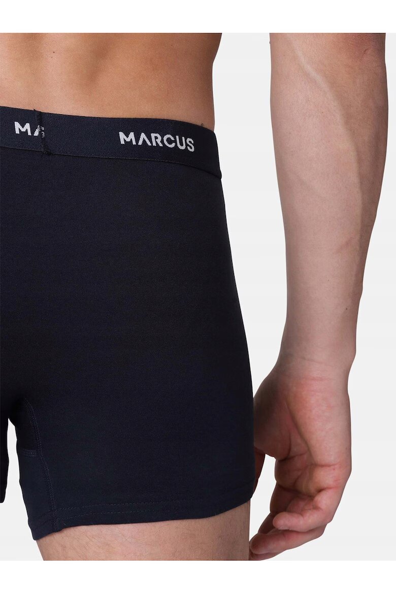 MARCUS Мъжки боксерки комплект от 5 броя черни Черен