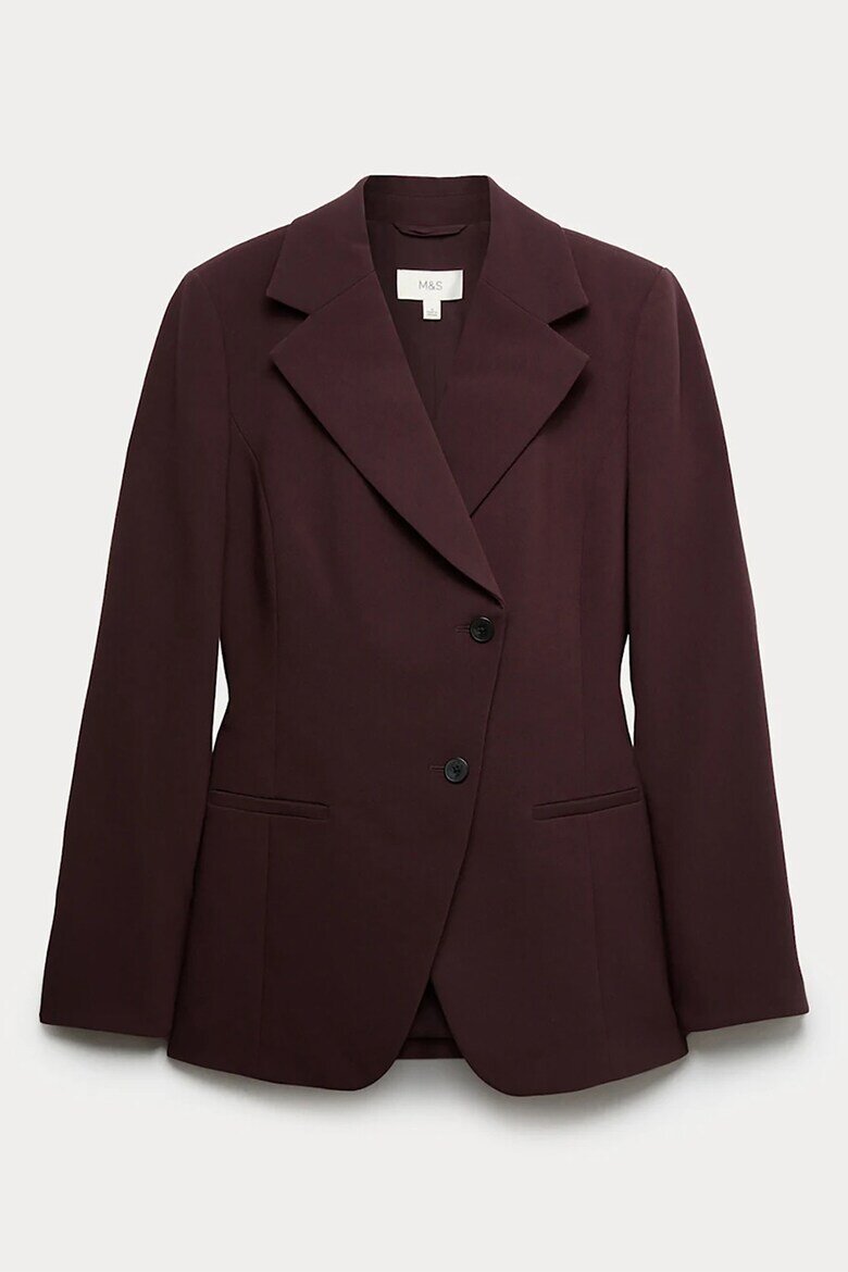 Marks & Spencer Асиметрично сако Бордо