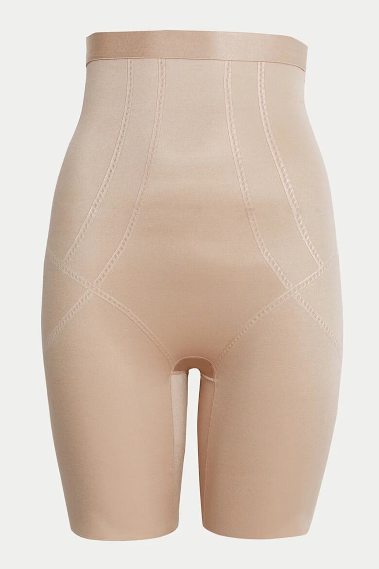 Marks & Spencer Къс оформящ клин с висока талия Светло бежово