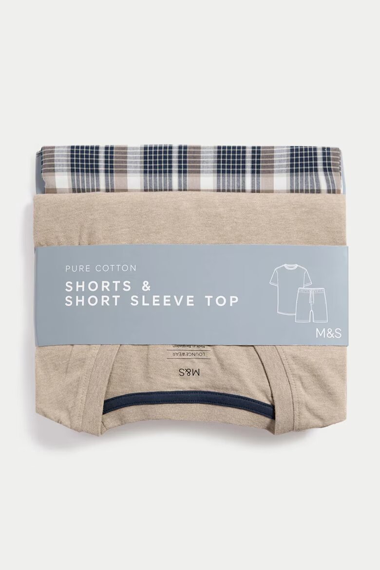 Marks & Spencer Памучна къса пижама