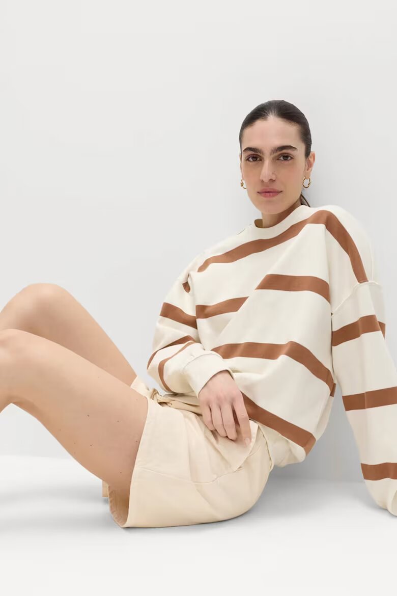 Marks & Spencer Шорти с лиосел с връзка Крем