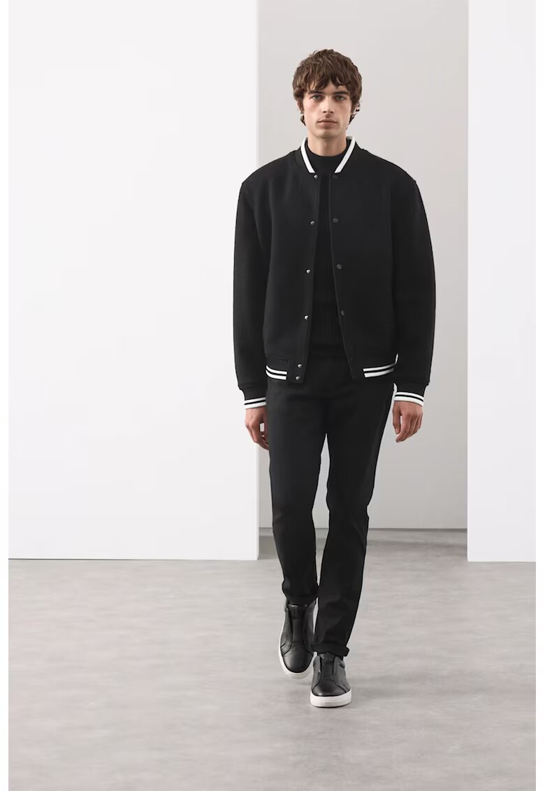 Marks & Spencer Яке Varsity с вълна - Черен