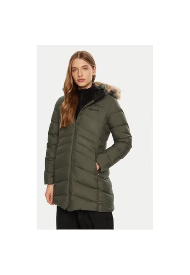 Marmot Дамско яке - 304108754 - Рециклиран полиестер - Зелено
