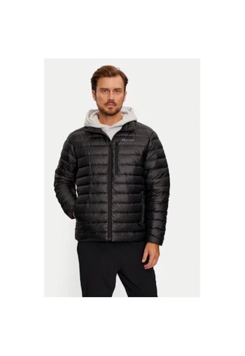 Marmot Мъжко яке - 304108631 - Рециклиран полиестер - Черно