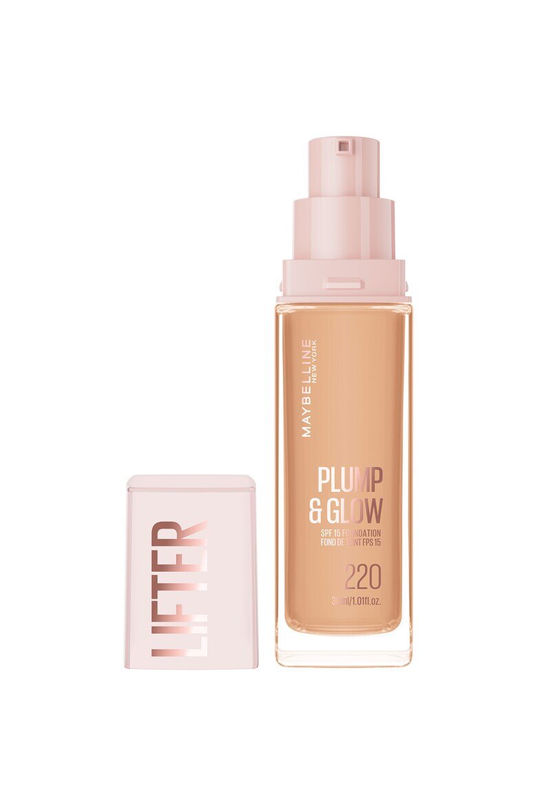 Maybelline NY Фон дьо тен Maybelline New York Lifter Plump&Glow за сияйна кожа 30 мл 220