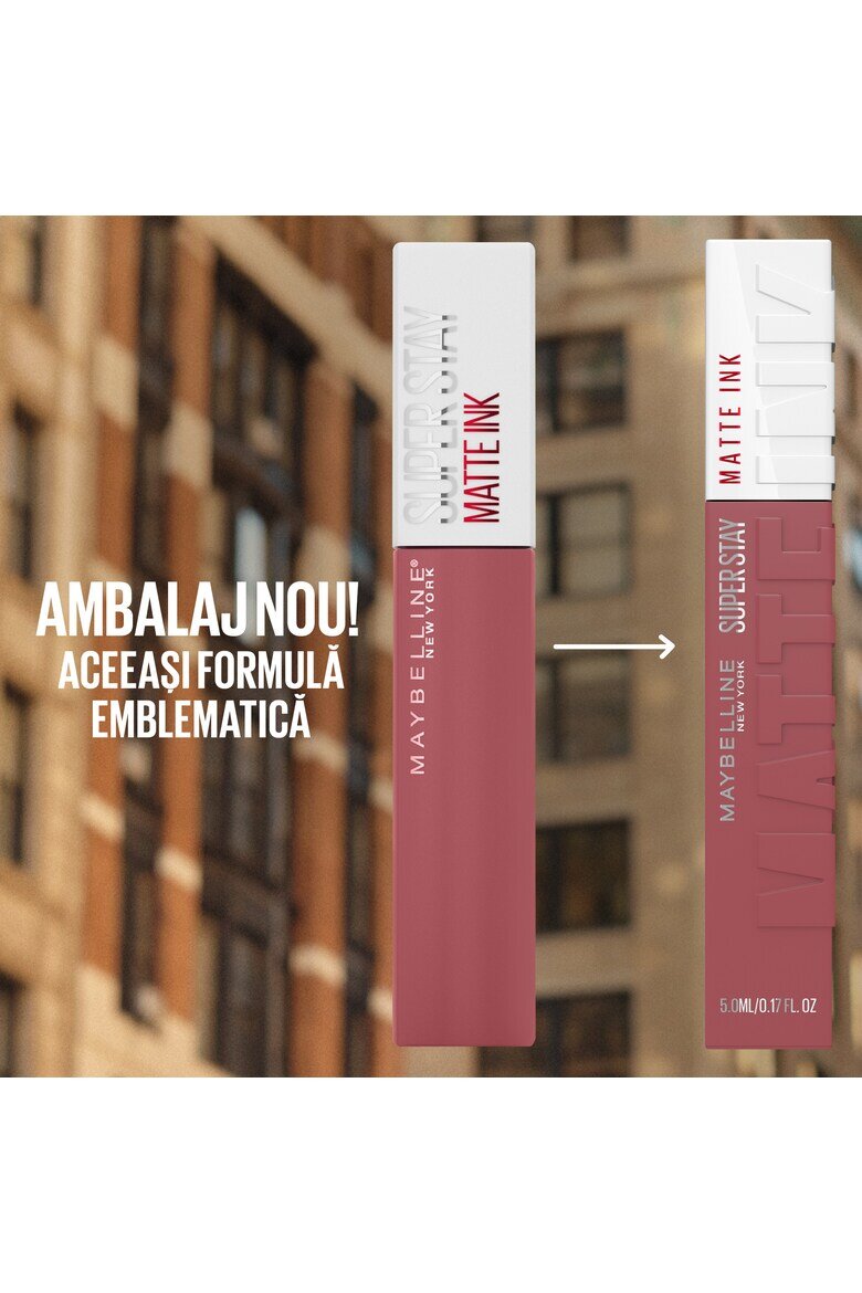 Maybelline NY Матово течно червило Maybelline New York Superstay Matte Ink 140 Solois 5 мл