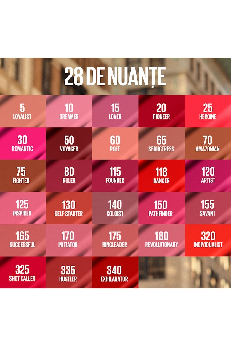 Maybelline NY Матово течно червило Maybelline New York Superstay Matte Ink 140 Solois 5 мл