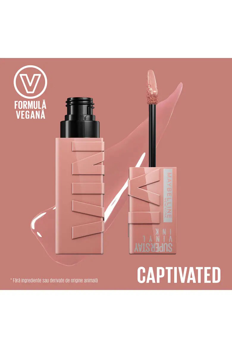 Maybelline NY Maybelline New York Superstay Vinyl Ink течно червило 42 мл Captivated