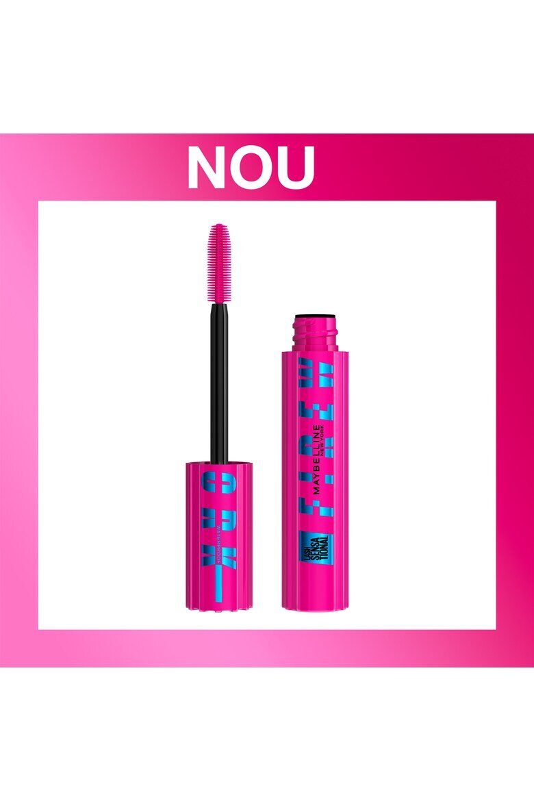 Maybelline NY Спирала за очи Lash Sensational Firework Waterproof 10 мл Черен