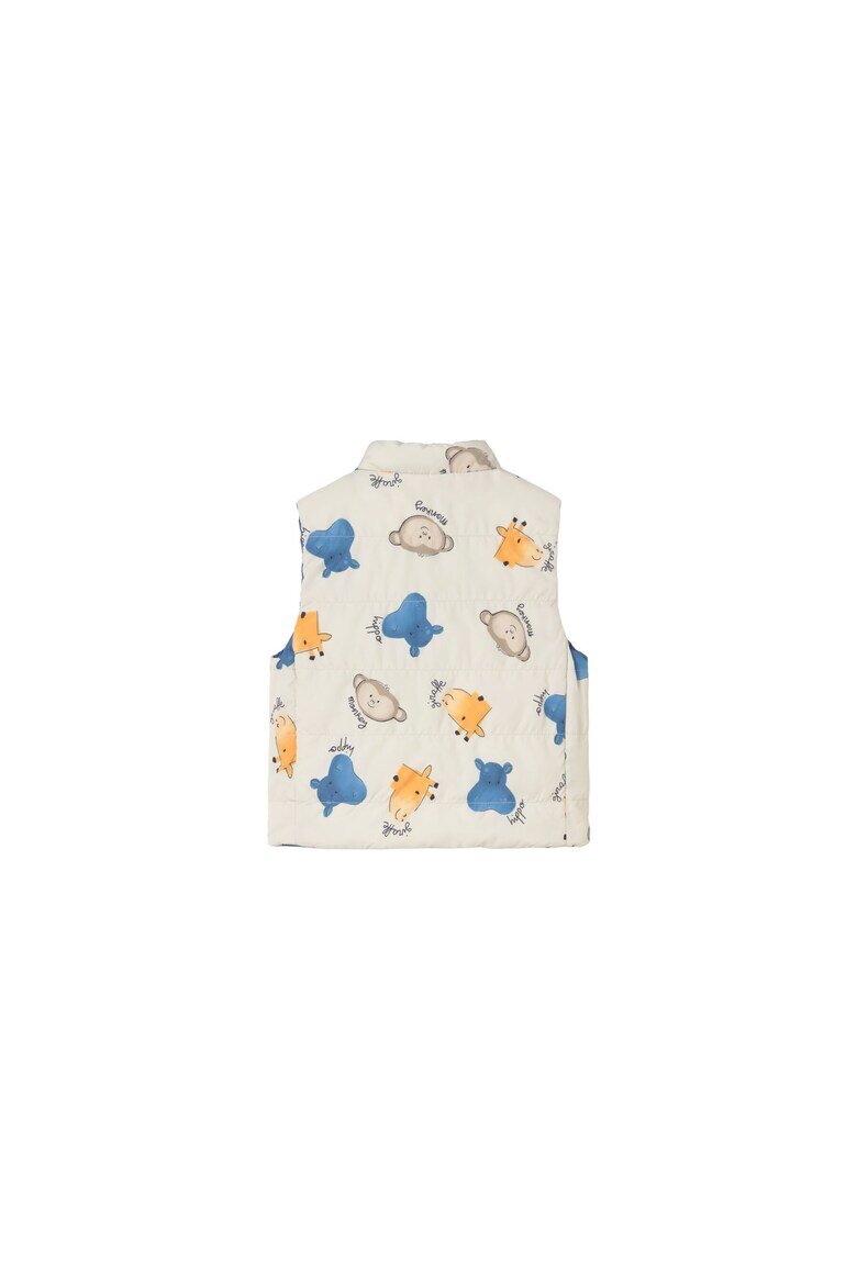 Mayoral Детска жилетка полиестер цип синя