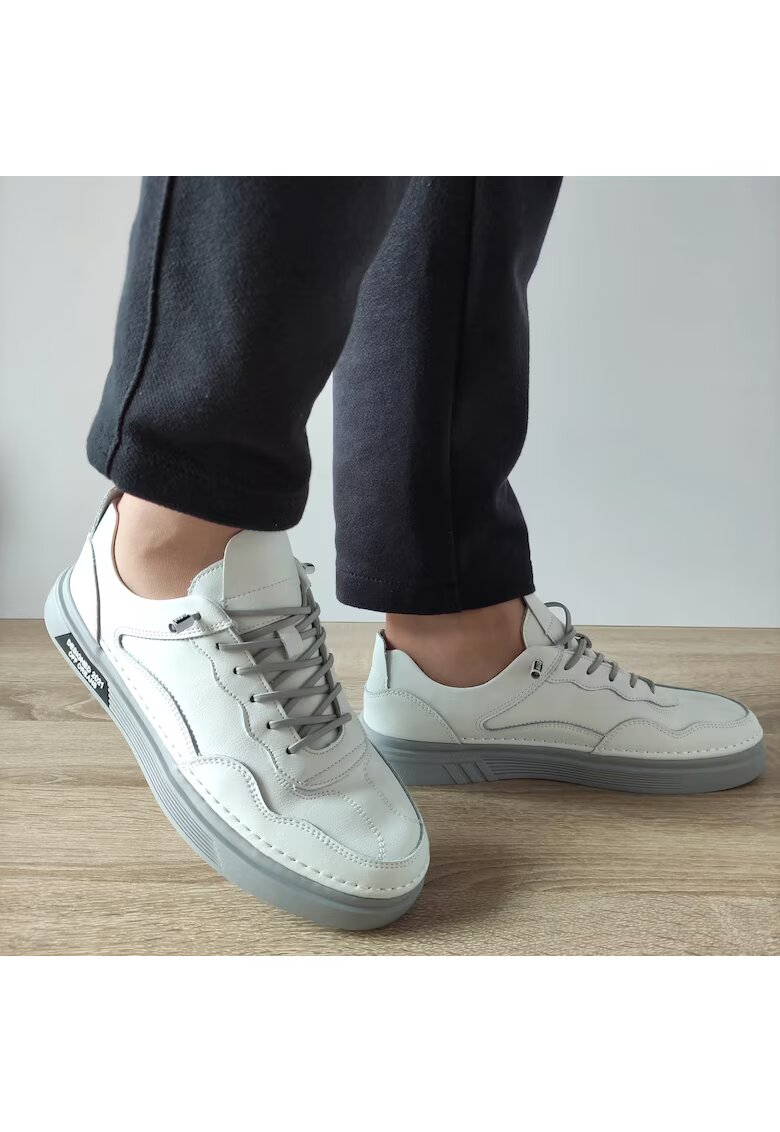 Mels Ежедневни мъжки обувки 6023 White - Бяло